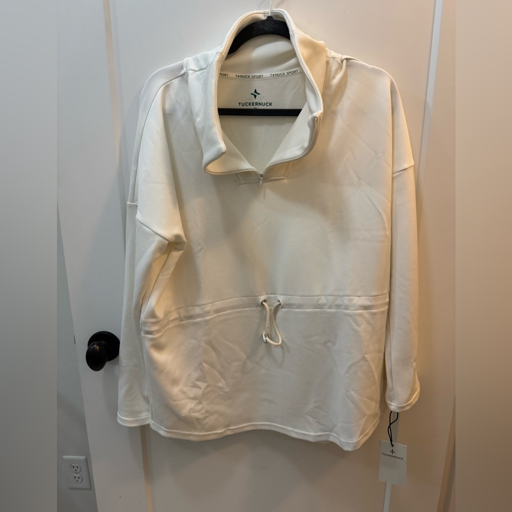 Tnuck sport funnel neck quarter zip